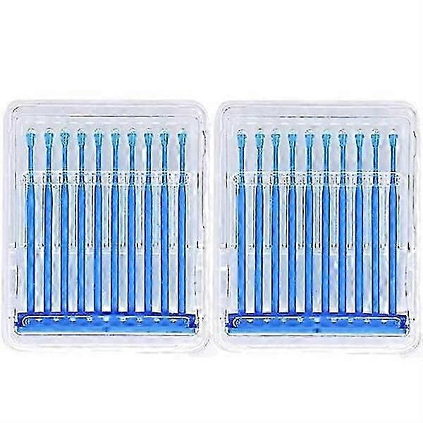 قضيب طرف لاصق للأسنان - 20 قطعة يمكن التخلص منها لتاج الأسنان والبورسلين