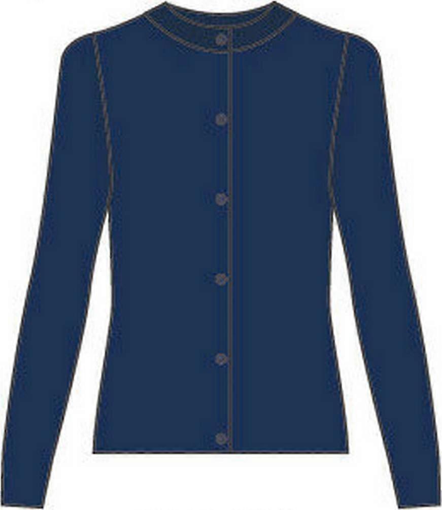 Falke Merino X-Fine Cardigan - Deep Sea Blue