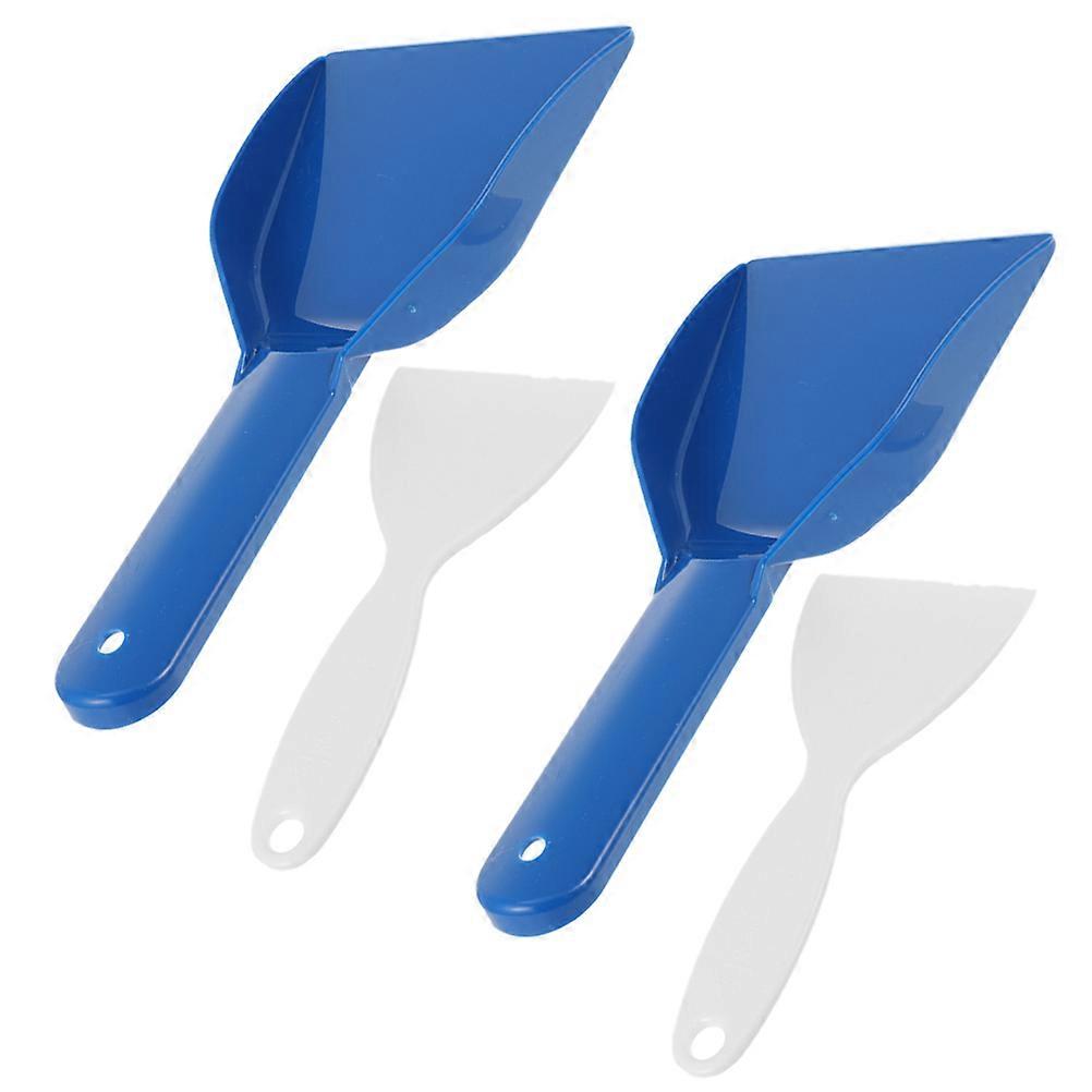 4pcs Durable Handheld Ice for Fridge, Car & Home Winter Cleanup – Easy to Use