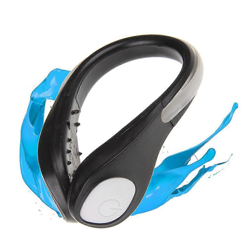 Bright LED Shoe Light Clips For Evening Stroll Dog Walking Safety 2Set White Illumination Shoes