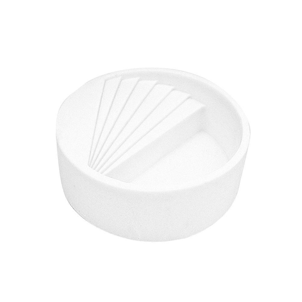 Stairs Shape Making Molds Crystal Silicone Casting Molds for Pot Culture DIY Crafting (White)