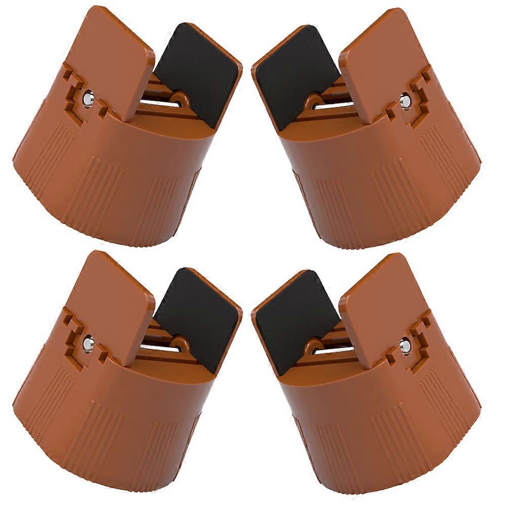 Adjustable 4Pcs Non-Slip Chair Leg Pads For Furniture Owners Home Use 8.20X8.20X7.30CM Practical Design
