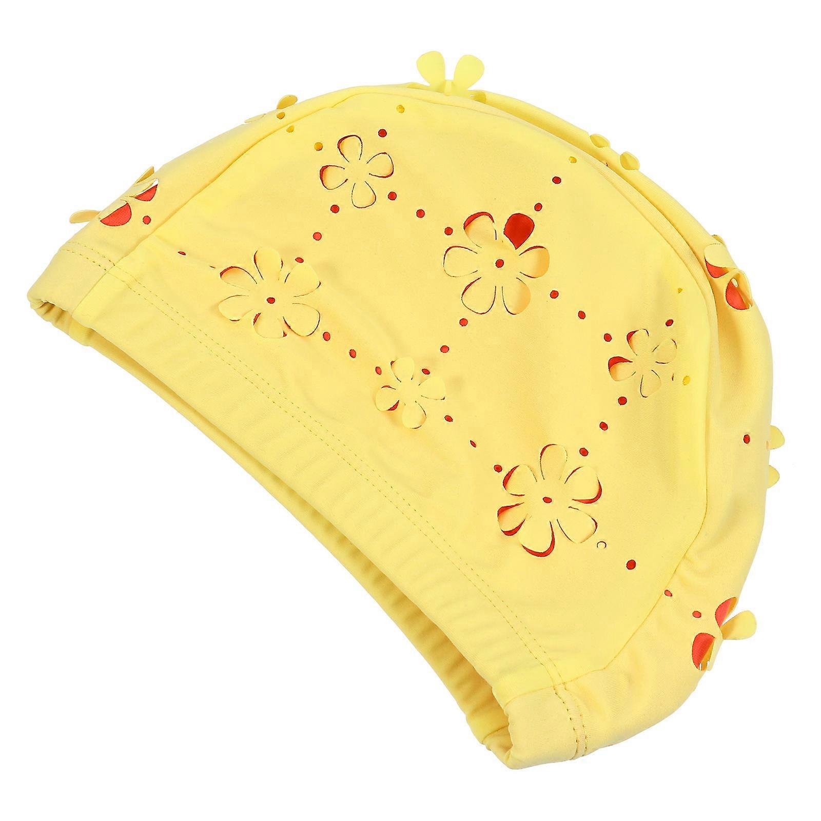 Durable Waterproof Ear Wrap for Adults' Swimming Experience Featuring Elegant Flower Patterns and Sun-proof Protection 1Pack