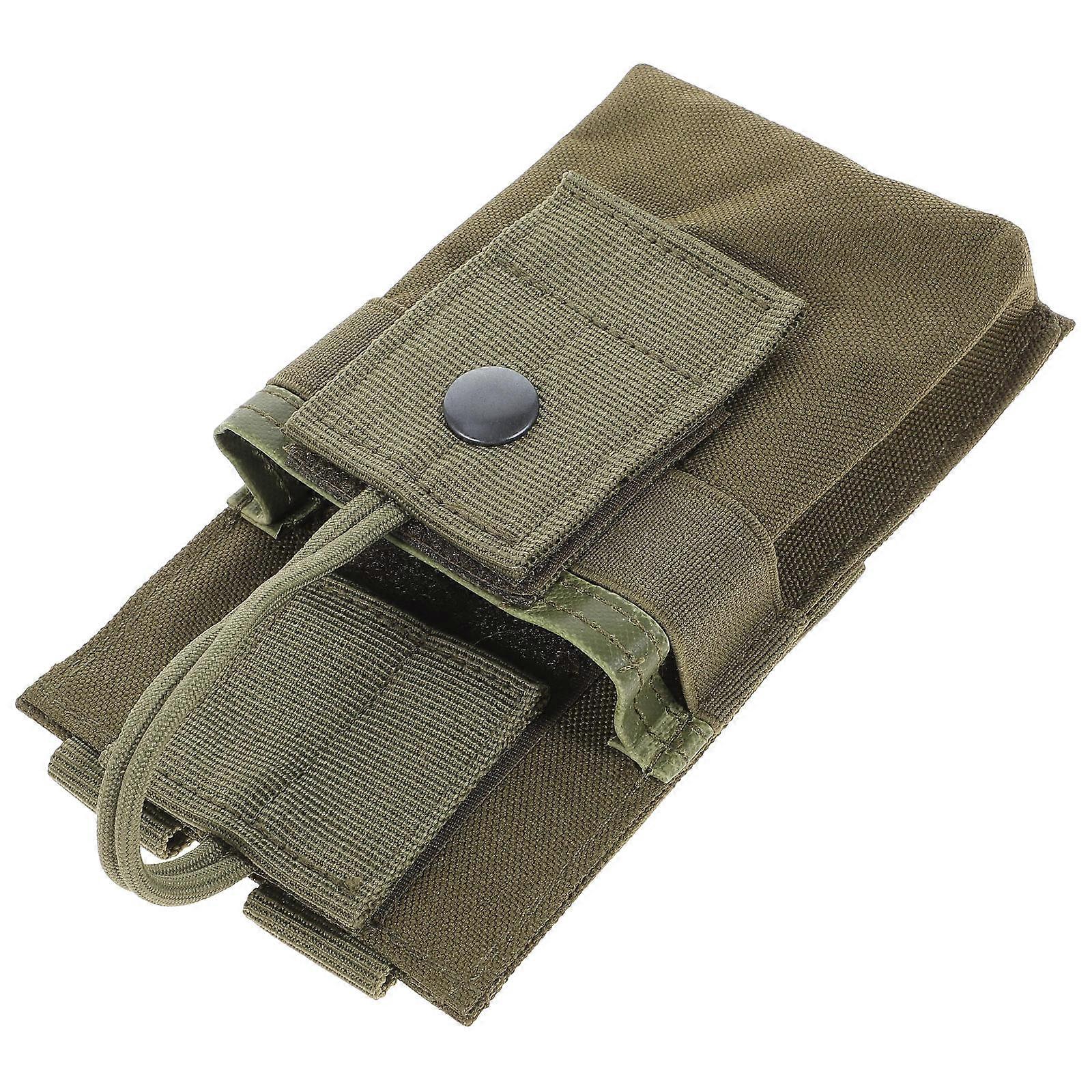 Rectangular Radio Pouch For Hiking And Security Work Made From Durable Waterproof Material 1Pcs