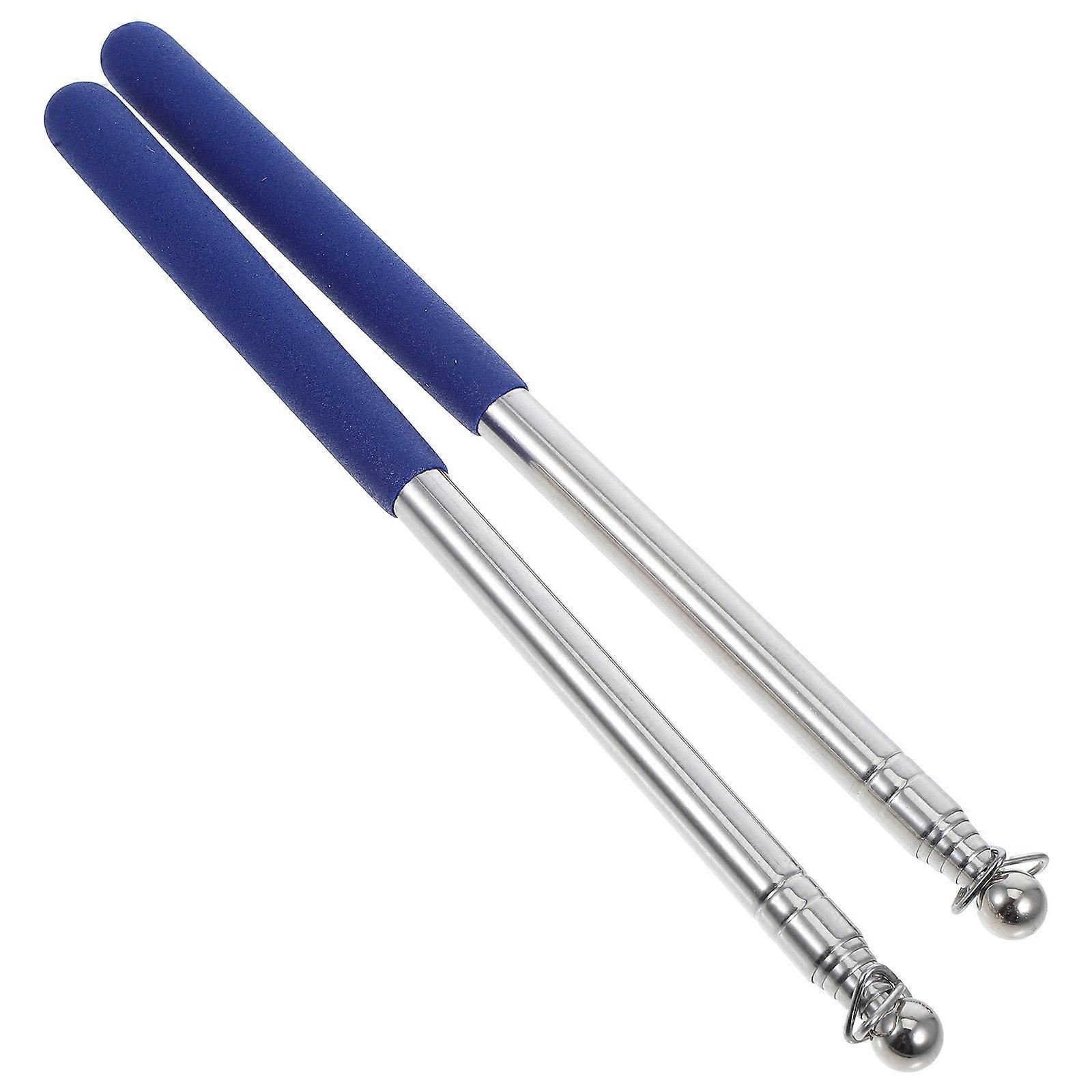 Telescopic Hand Shank 2Pack Extendable Flag Poles For Tour Guides Events Aesthetic And Sturdy Portable Design