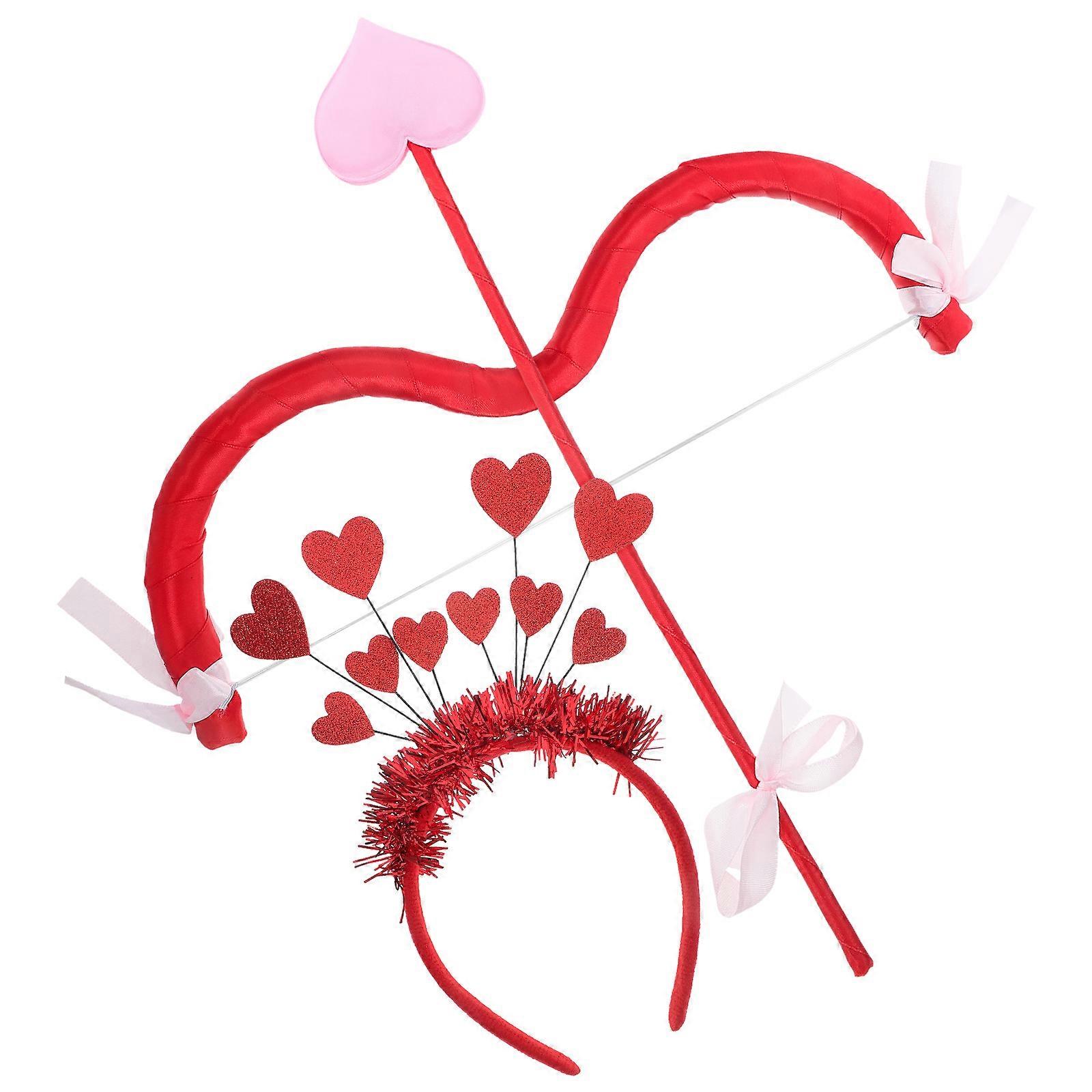 Here's a polished product description for your **Cupid Costume Prop Set**:
 
**Cupid Costume Prop Set – Lightweight & Portable Accessories for