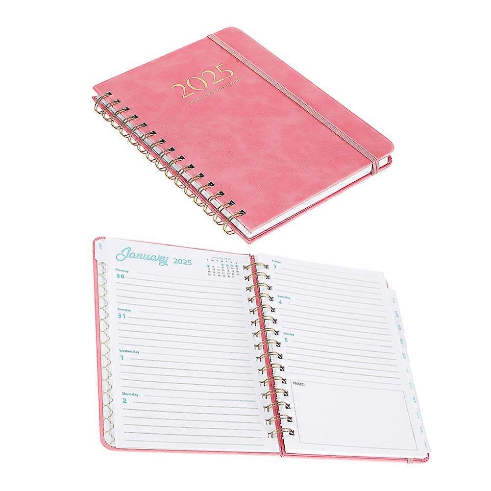 Office Planner Notepad for Task Planning 2Pcs 2025 Year Notebooks