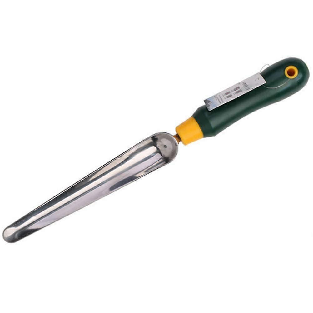 Stainless Steel Weeding Shovel with Plastic Handle Multifunctional Hand Tool for Garden Transplanting, Weeding, Planting, Loosening Soil, Durable