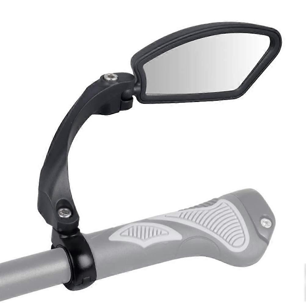 Bicycle Rear View Mirror HD Anti-Shock Glass Lens 360 Degree Adjustable Rotation Compatible With SPY Space Right