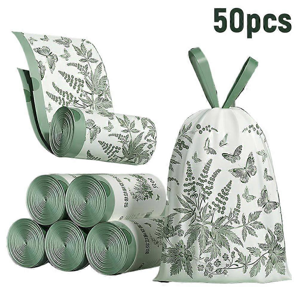 Mosquito proof drawstring garbage bags home thick extra thick not easy to break