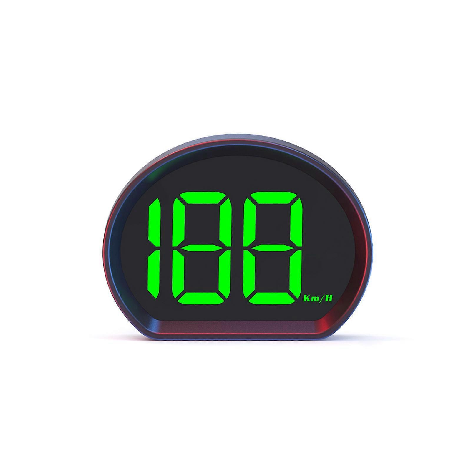 Car Heads Up Display 3inch Large Screen GPS Speedometer Digital OBD Plug and Play for Most Vehicles