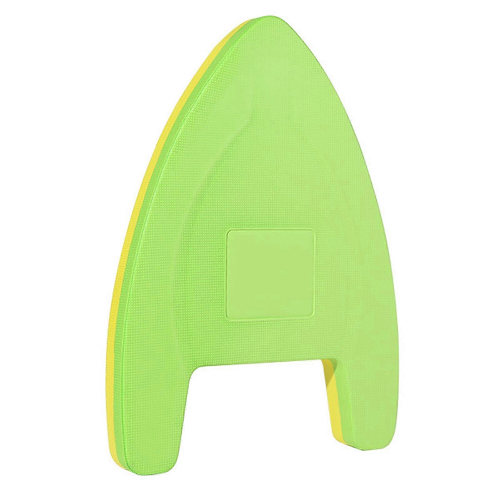 Foam swimming board, EVA, swimming board for swimming exercises, swimming training boards in green and yellow