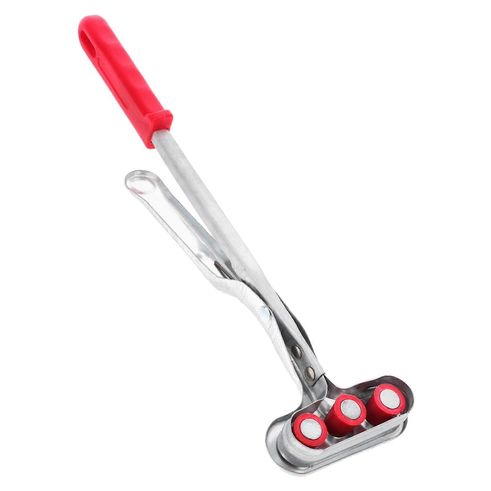 Magnetic Water Pump Pliers with Push Button Lock, Adjustable Long Reach Grip Pliers for Roofing Work, Mini Hand Magnets