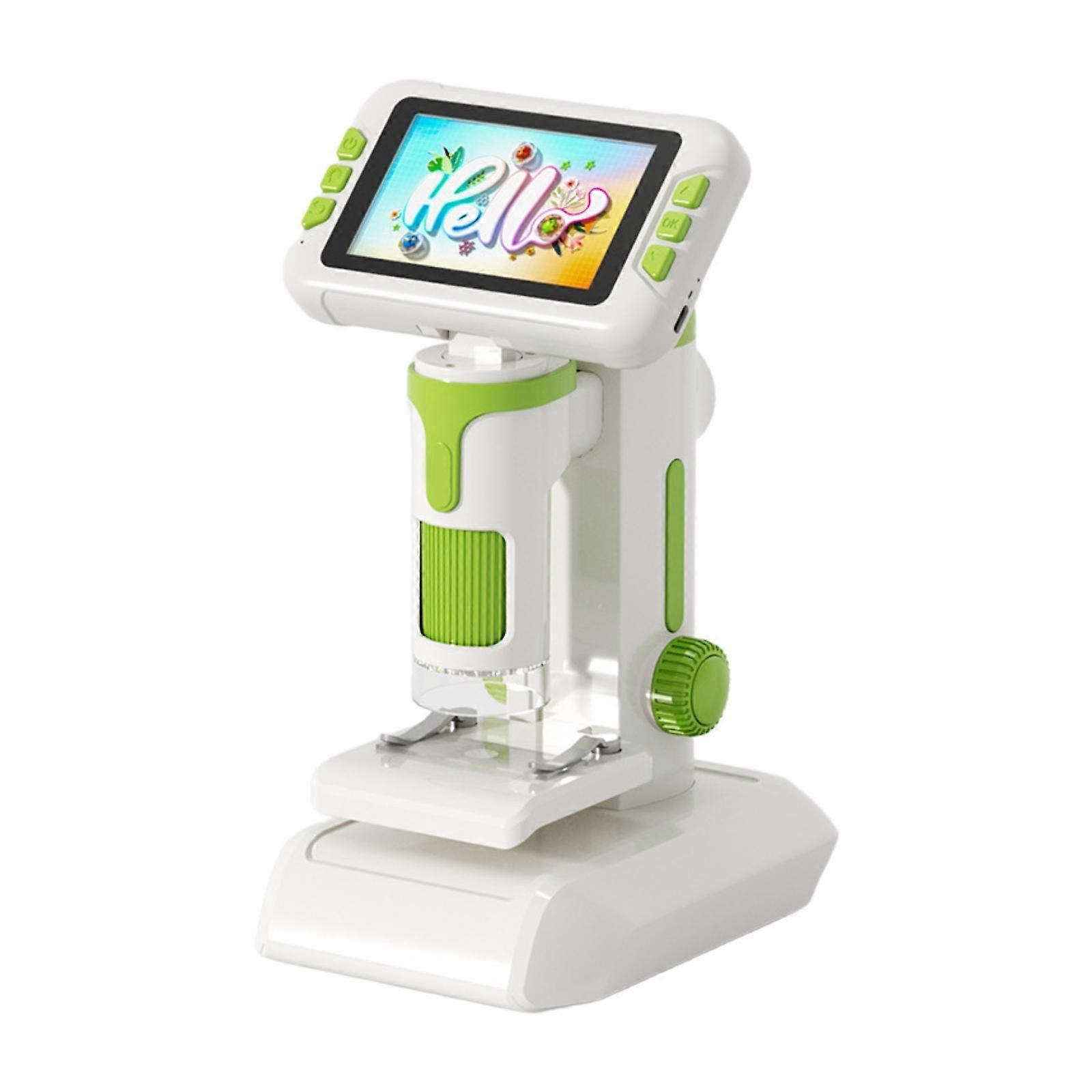 Mini Digital Microscope Science Experiment Toy with Light Lightweight Learning