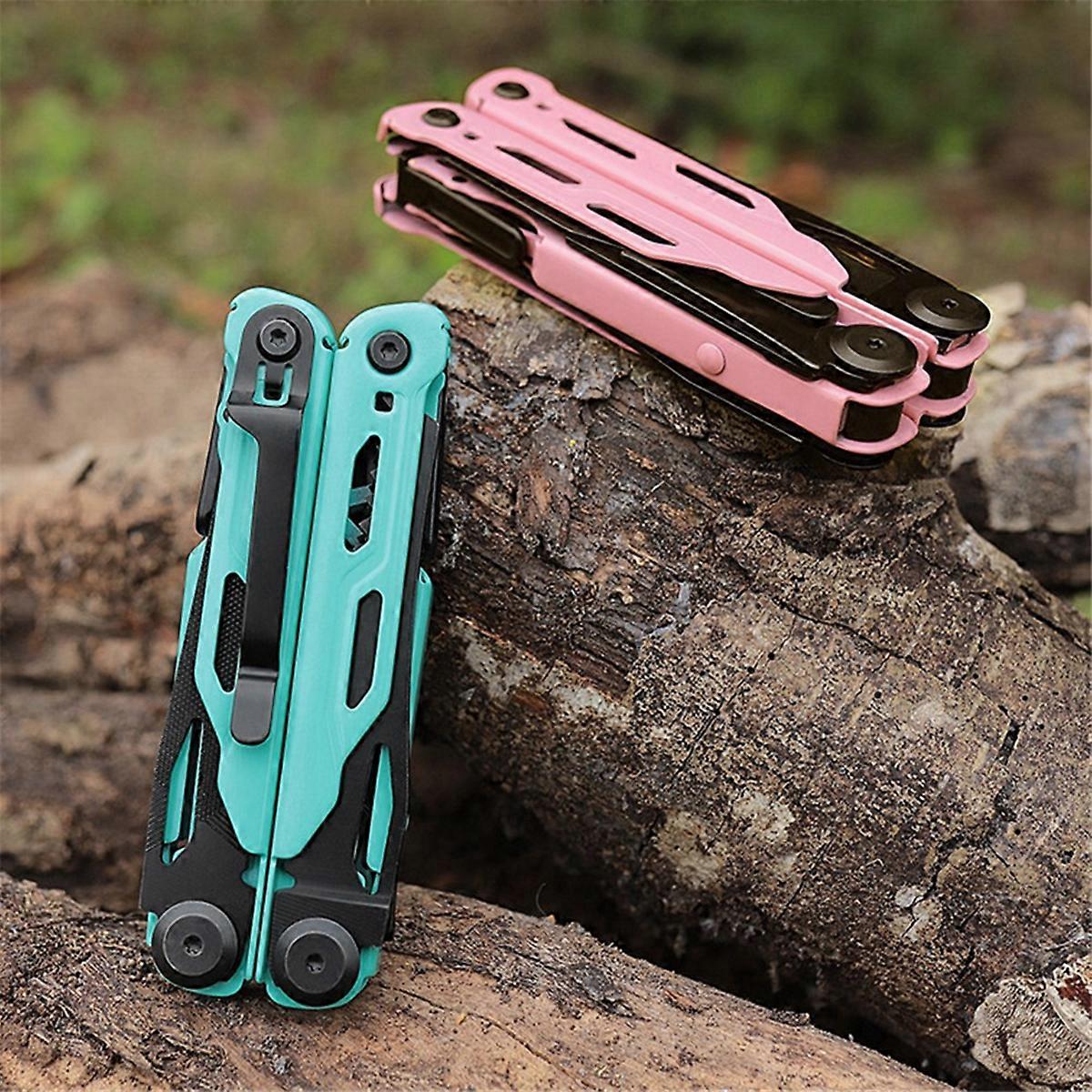 Multi-Function Tool Folding Pliers Needle-Nosed Pliers Multi-Function Small Pliers Outdoor Emergency Survival Gadgets B