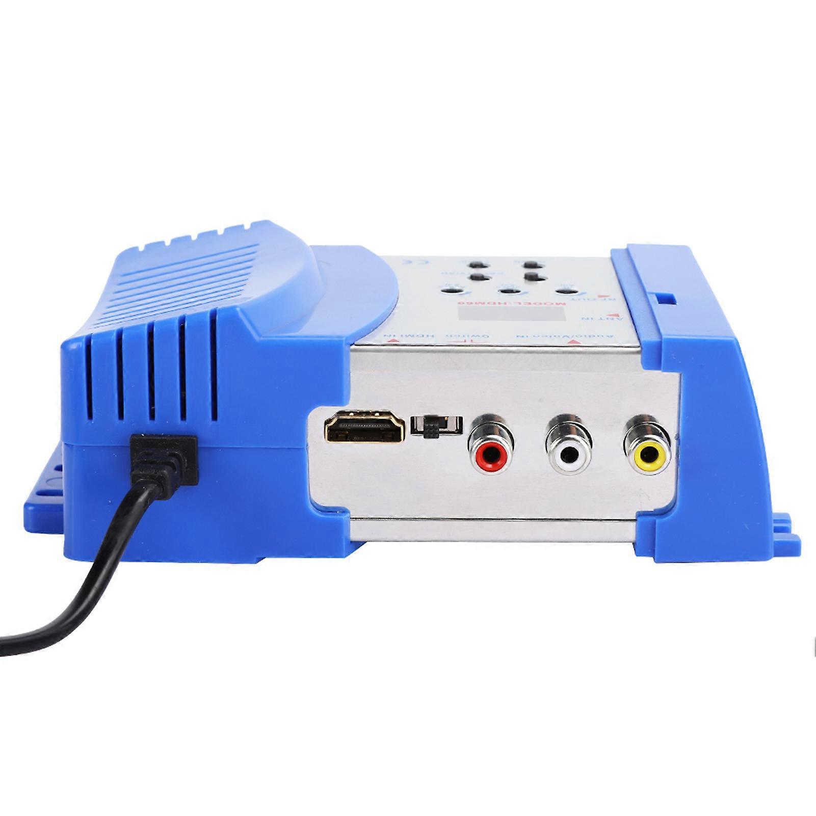 HDM69 Digital RF HD Multimedia Interface Modulator AV to RF Converter VHF UHF PAL Standard Portable Modulator for