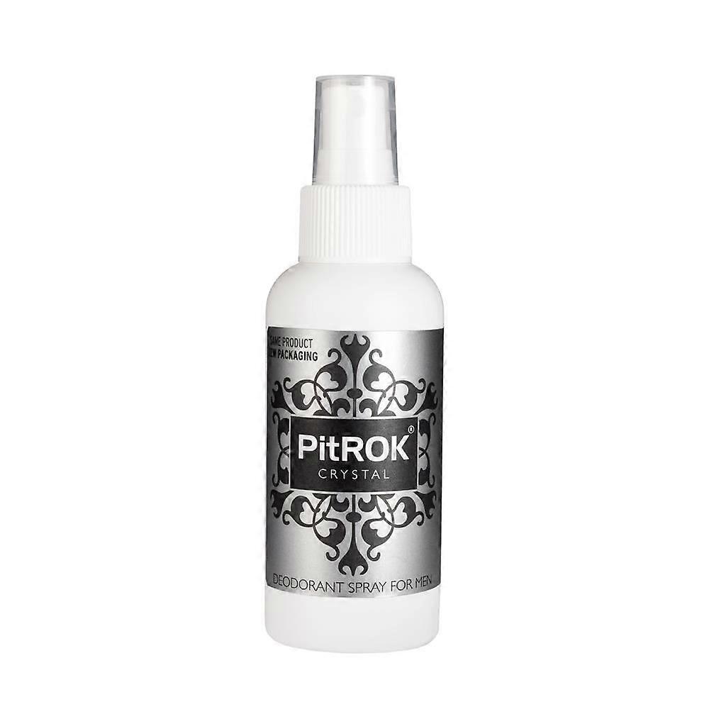 Pitrok Crystal Fragranced Deodorant Spray for Men 100ml - 3 Pack