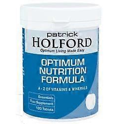 Patrick Holford Optimum Nutrition Formula 120 Tablets - 2 Pack