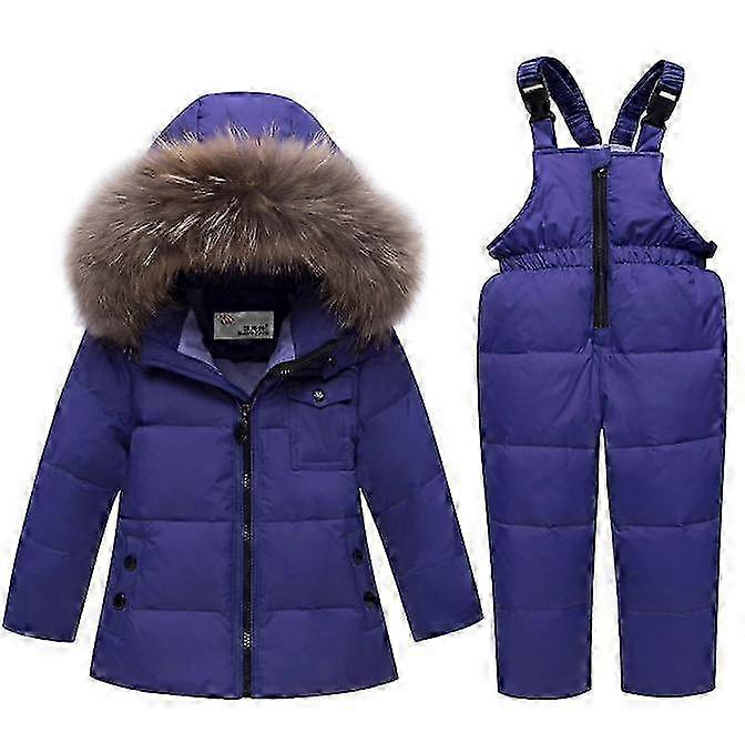 Young Girls boys Puffer Ski Jacket and Snowsuit Set