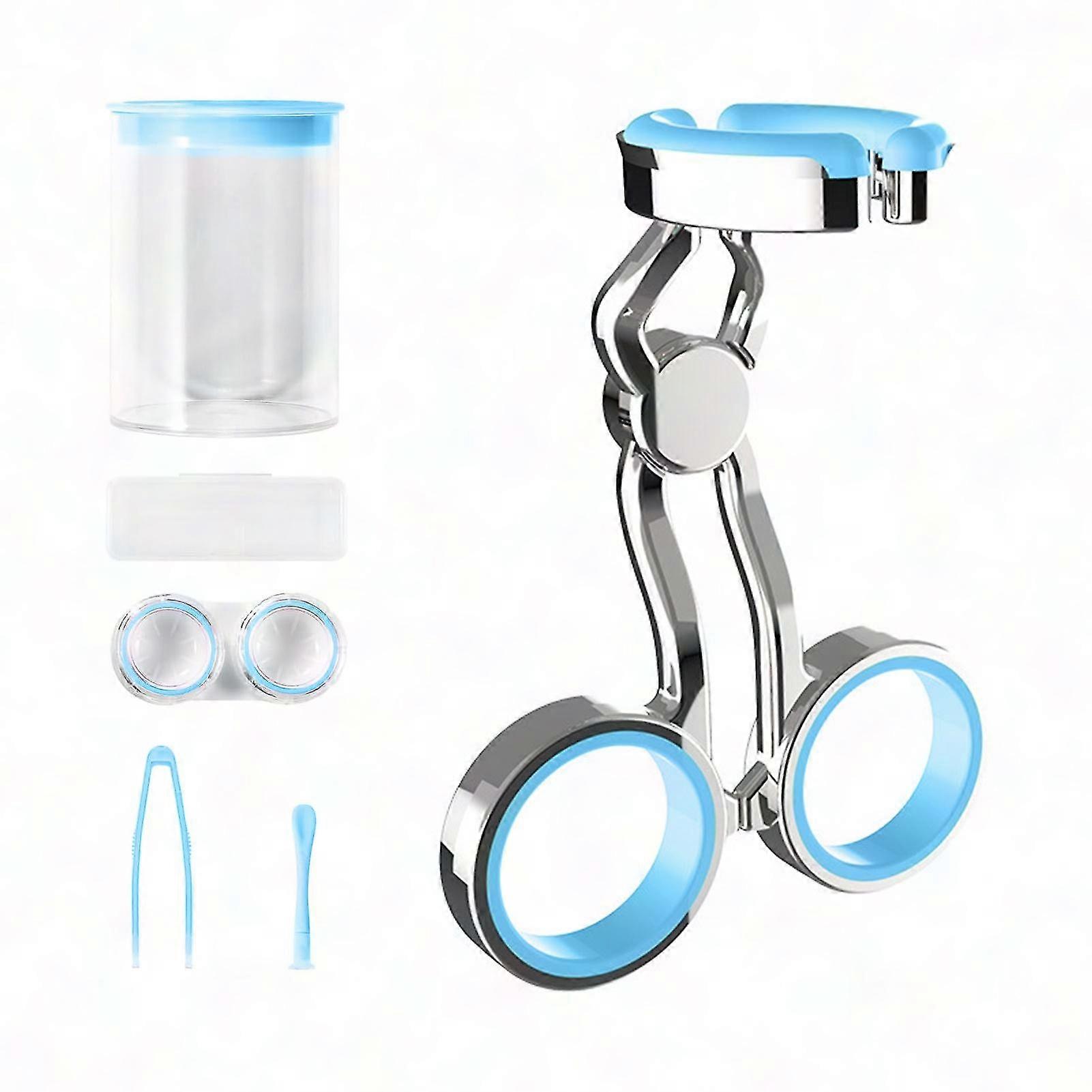 Contact Lens Insertion and Remover Tool Set, High Elasticity Silicone with Center Axis Control, Comfortable Handle for Easy Lens Application
