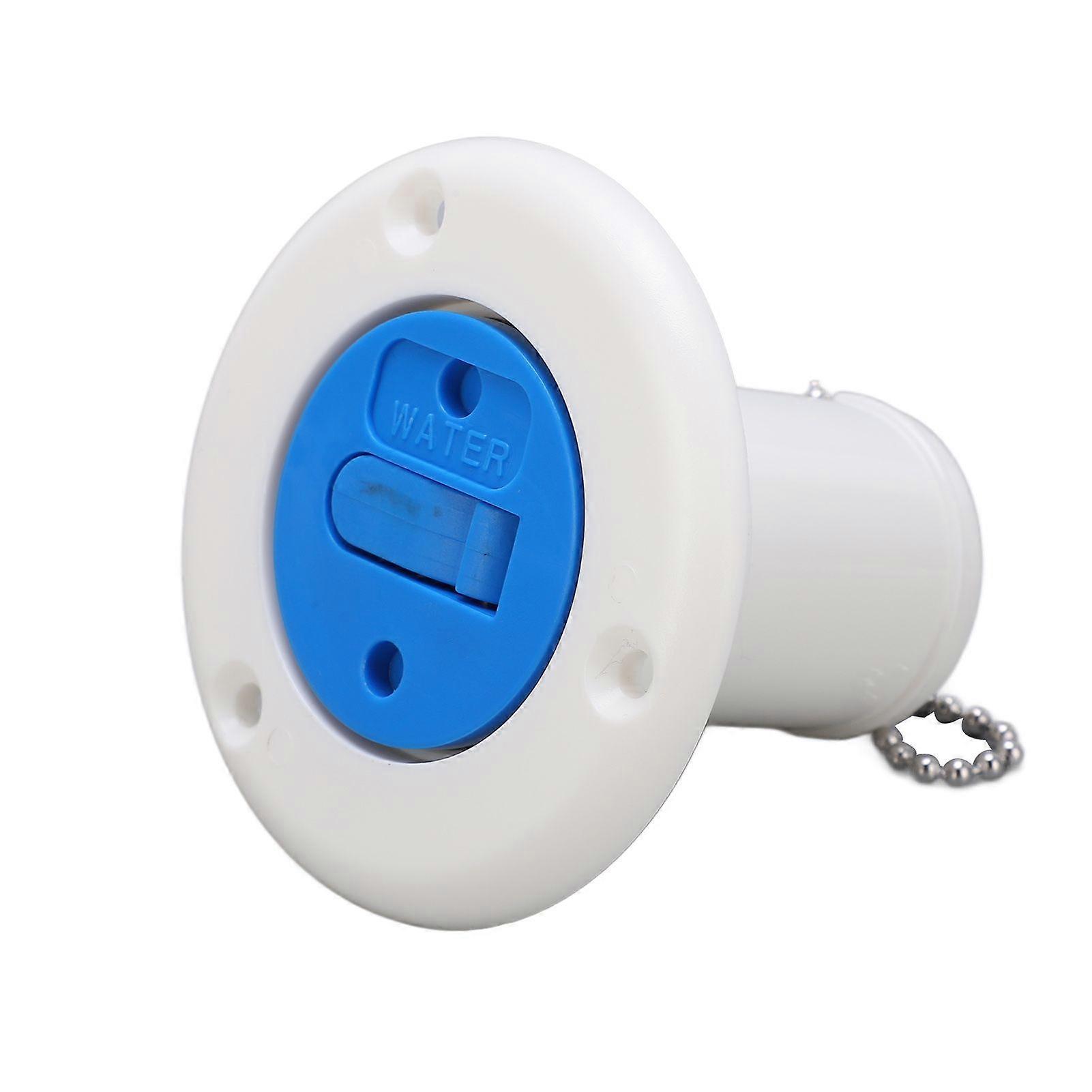 Boat Water Filler Yacht Fittings ABS Deck Water Filler Cap Fill Hatch Inlet for Marine Boat Yacht RVABS White