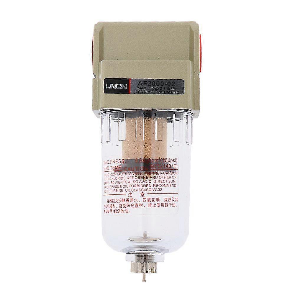 Af2000-02 1/4 Partikelfilter Luftfilter Vattenfilter Vattenrenare 2025