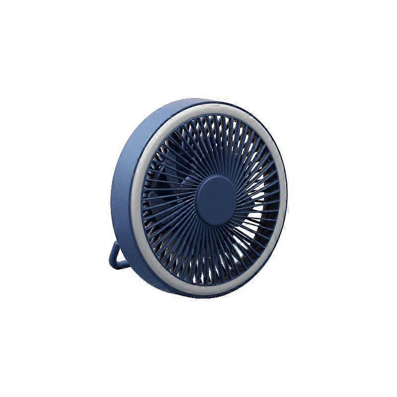 2000Mah Usb Rechargeable Ceiling Fans With Remote Control 360 Rotation 3-Speed Wind Desk Hanging Ventilator For Outdoor Camping