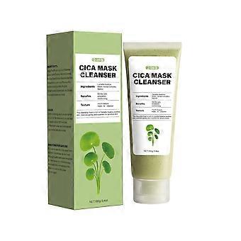 2-in-1 CICA Mask Cleanser with Centella Asiatica & Green Herbal Complex - Gentle Care, Soothing & Moisturizing Face Cleanser Mask, 100g/3.4oz