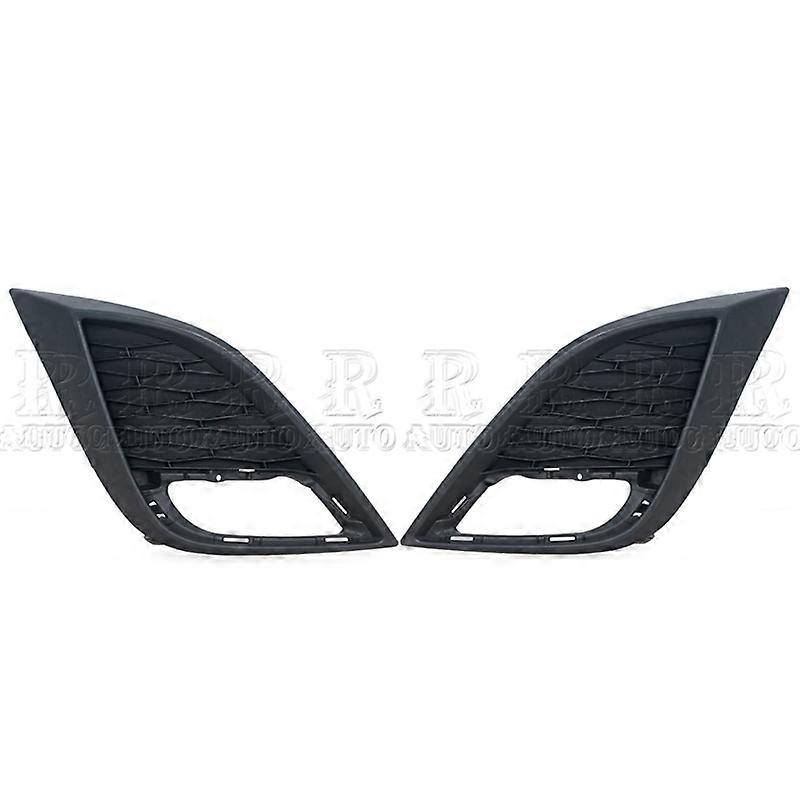 Applicable Front Bumper Fog Lamp Cover Gille Trim Fog Lamp Garnish Trim Fit For Mazda 3 Axela 2009 2010 2011 2013 For Car Fog Light Gille