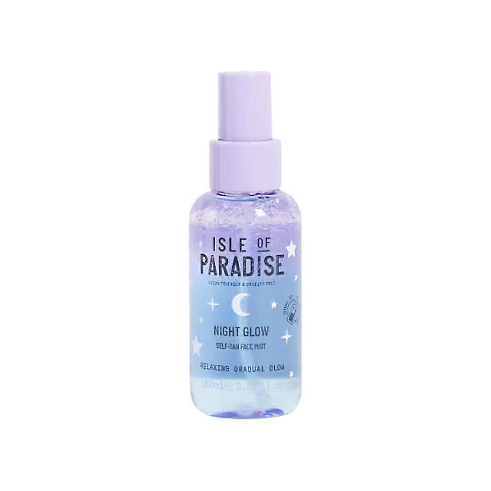 2 x Isle of Paradise Night Glow Gradual Face Mist 100ml
