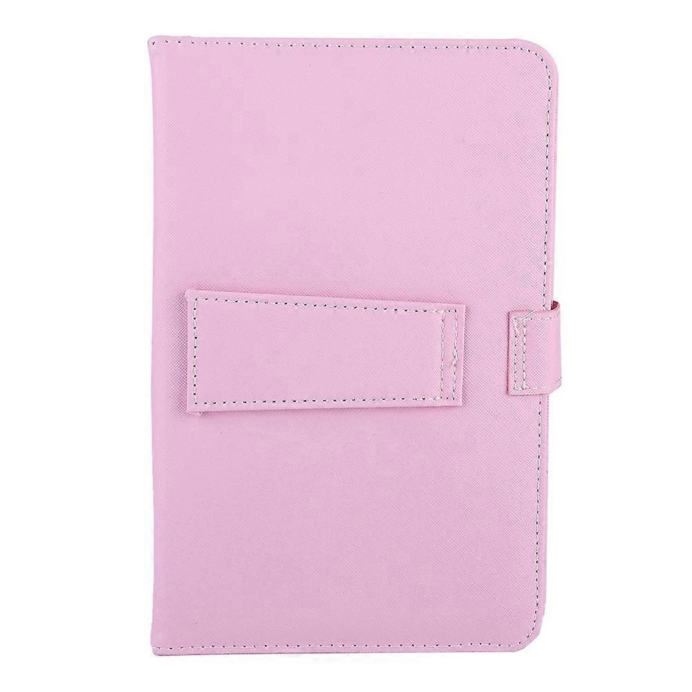 Universal Wireless Bluetooth KeyBoard Case for iOs Android Phones (Pink Case Touch Keyboard)