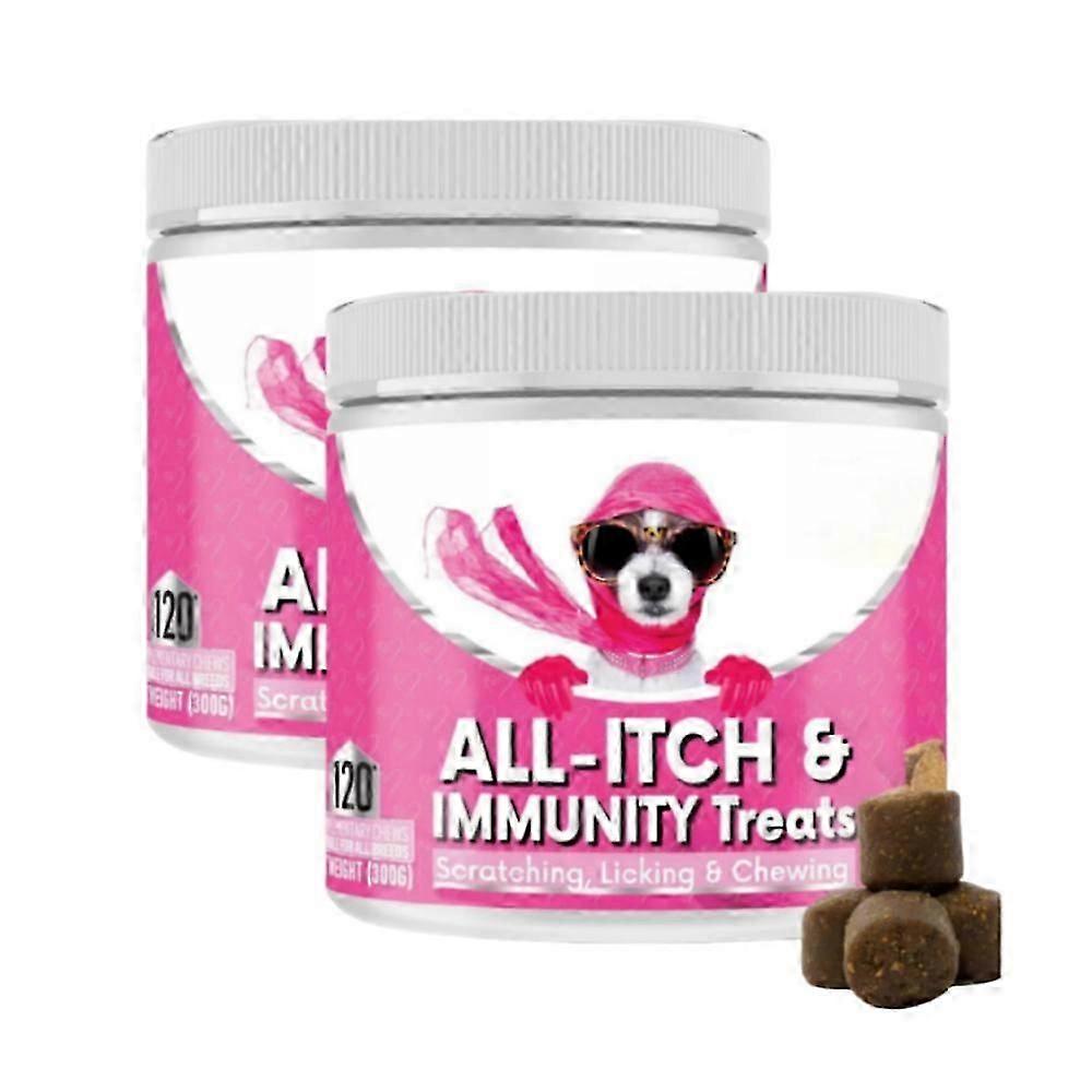 NutriPaw All-Itch Immunity Treats για Σκύλους - Καταπραΰνει τον Κνησμό σε Πόδια, Μάτια, Αυτιά, Δέρμα