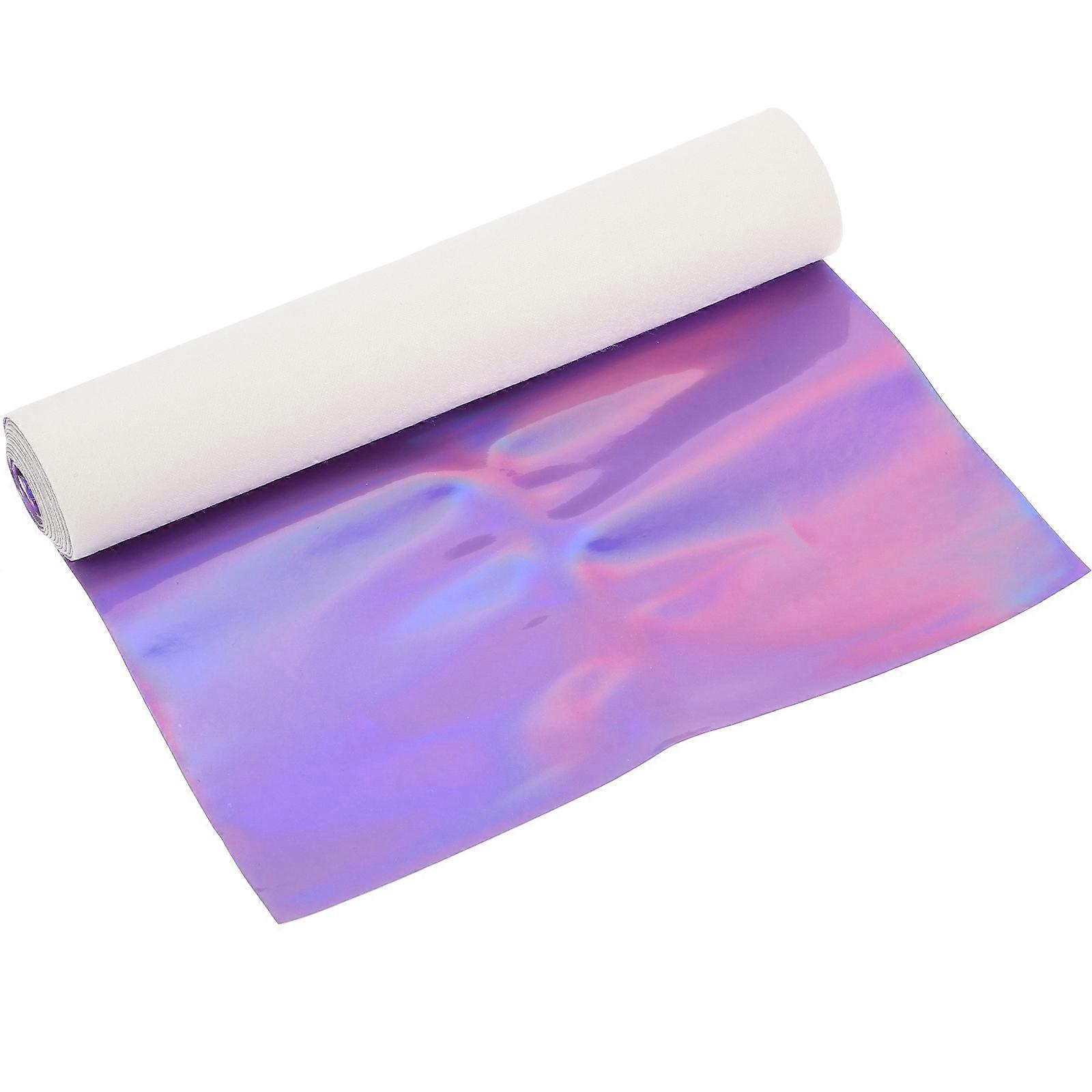Delicate Purple Glitter Fabric for Fashion Designers and Sewers 0.1X20X120CM Waterproof 1Set
