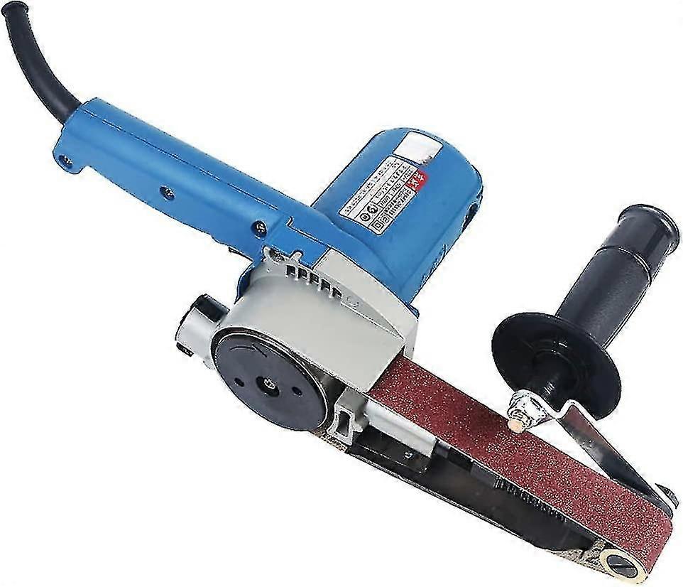 Electric Belt Sander 30x533mm, 220v 550w Belt Polishing Sanding Machine Variable Speed Grinder