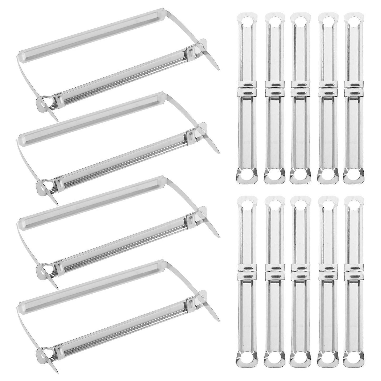 Metal Binder Clips for Binding Stationery 100Pcs Convenient Fasteners