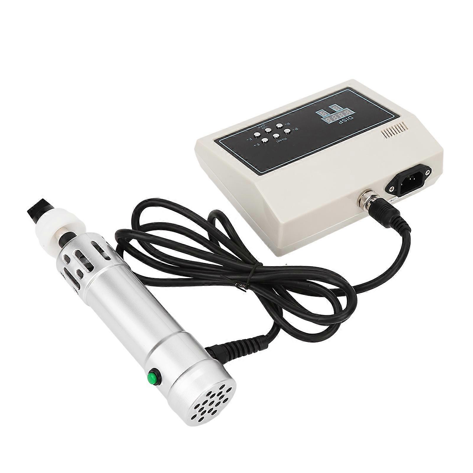 Shock Impulse Therapy Machine Silver 18x13.5x6cm Shockwave Device