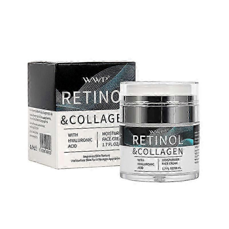Face Moisturizer Retinol Cream, Collagen Day & Night Anti Aging Cream, Anti-Wrinkle Reduce Fine Lines Lifting and Firming Cream, Nourishing & Rejuvena