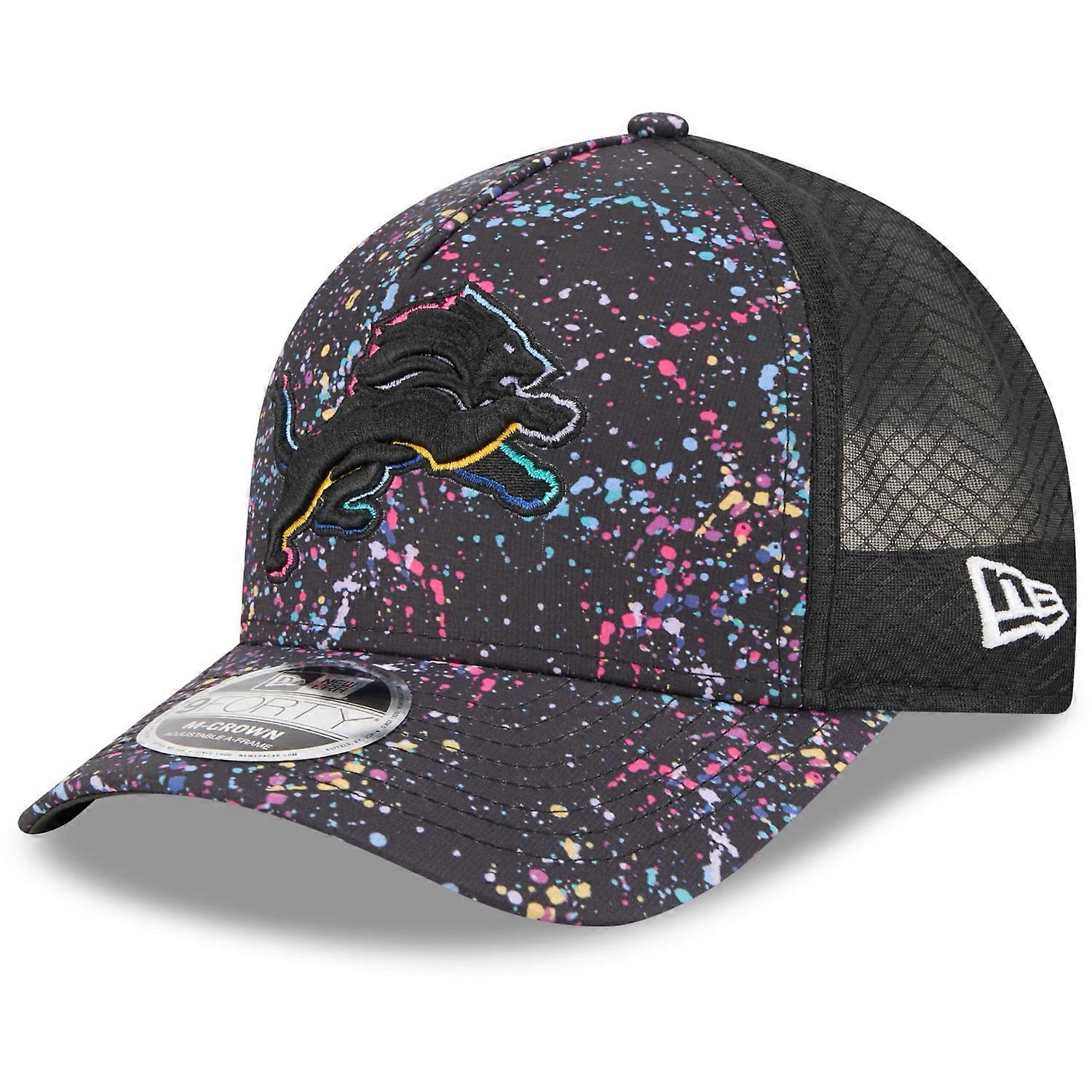 New Era 9Forty M 皇冠卡车司机帽 CRUCIAL 底特律雄狮队