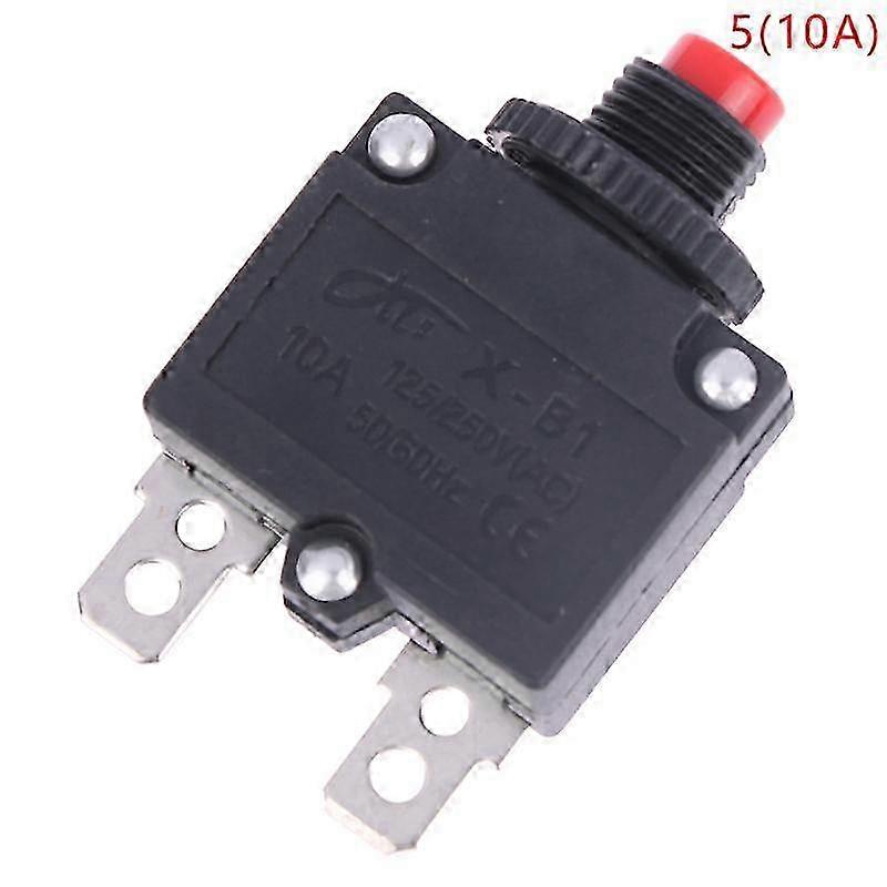 5A 6A 8A 10A 15A 20A Thermal Switch Circuit Breaker Overload Protector Fuse