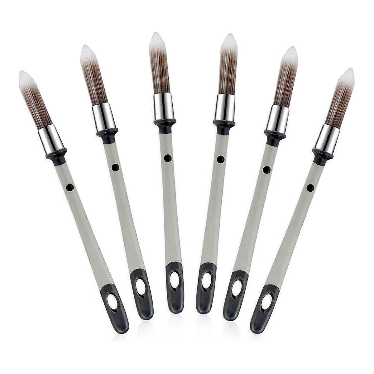 Διακοσμητικό πινέλο ζωγραφικής για το κόψιμο Επισκευή Πινέλο βαφής για τη ζωγραφική Εργαλείο ζωγραφικής άκρων τοίχων για έπιπλα Baseboard