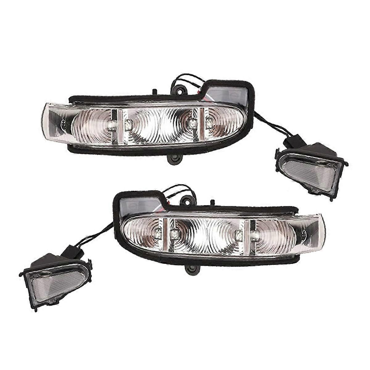 1Pair Rear View Mirror Turn Signal Lights for E G Class