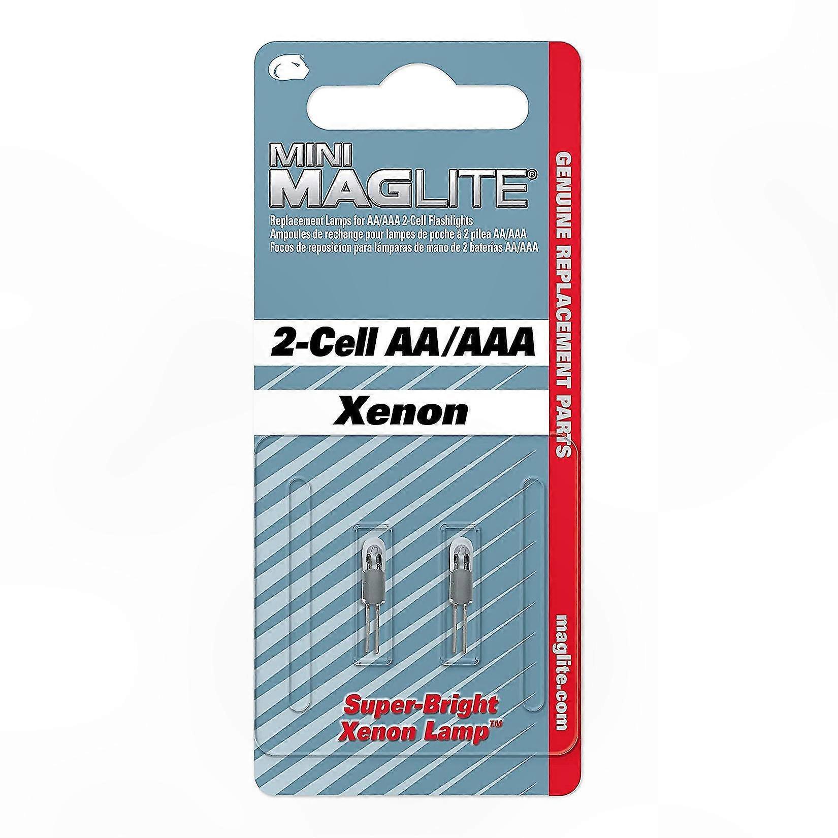 Mini Replacement Bulbs for AA and AAA 2-Cell Flashlights