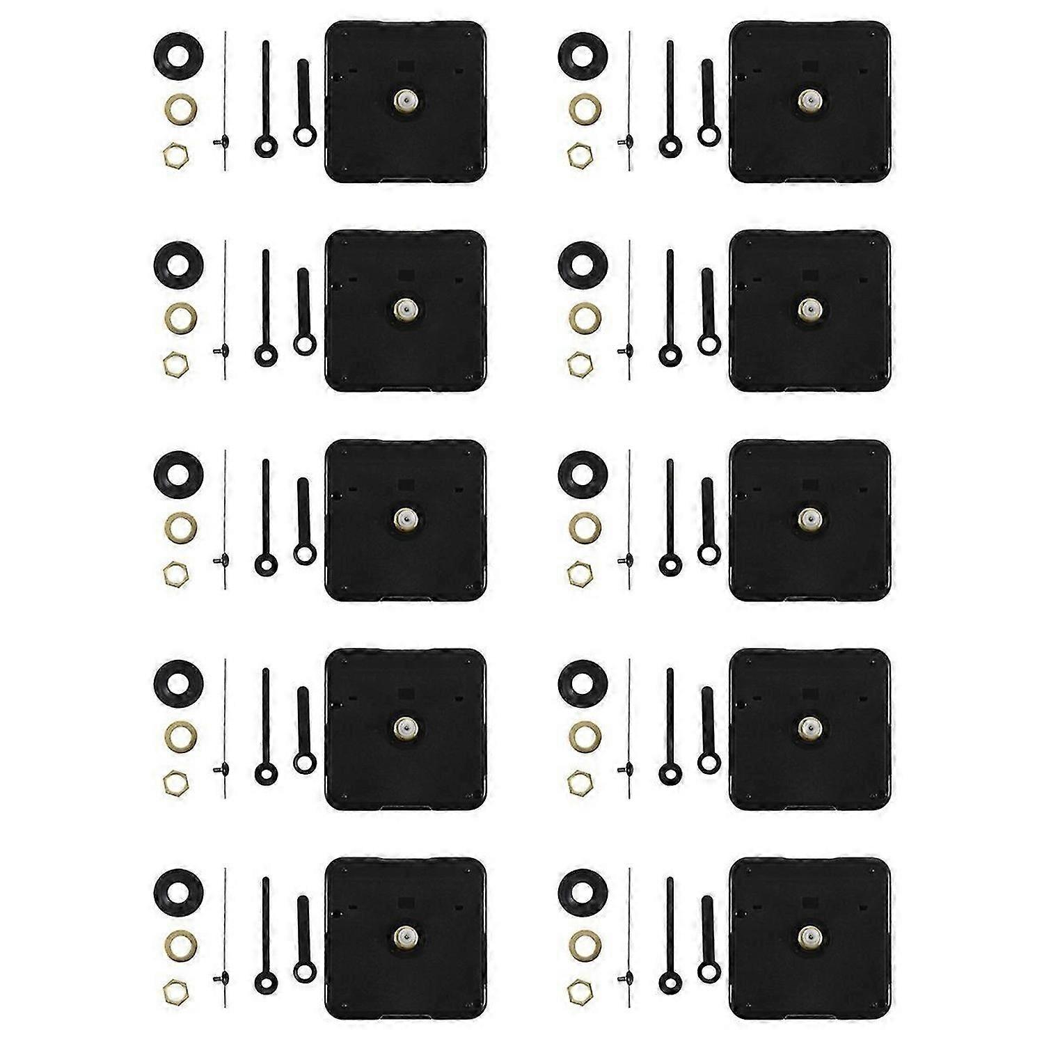 Clock Movement with Short Hands, 4/ 25 Inch Maximum Dial Thickness