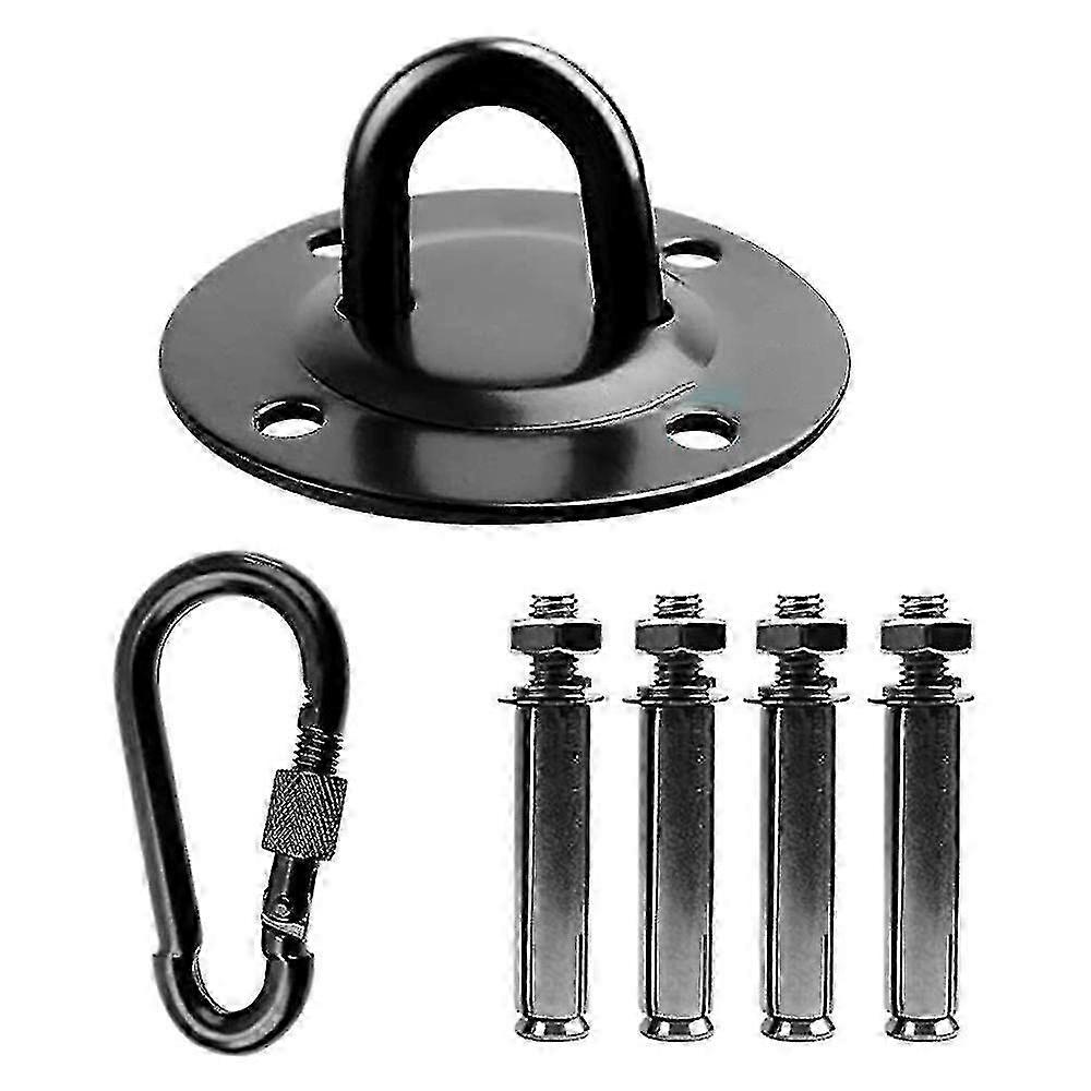2025 1 Set Heavy Duty Swing Hanger With Bearing, Swing Swivel, Safe Rotational Device Hanging Accessory For Aerial Silks Dance, Web Tree Swing, Yoga S