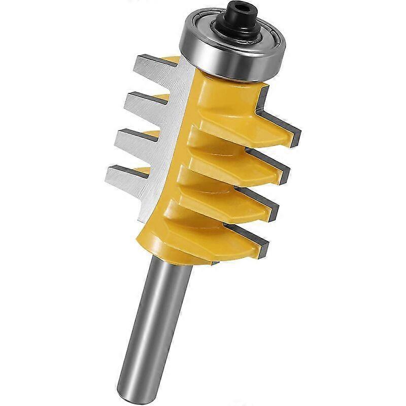 8mm Shank Rail Finger Reversible Joint Router Bit Cone Tenon Milling Cutters for