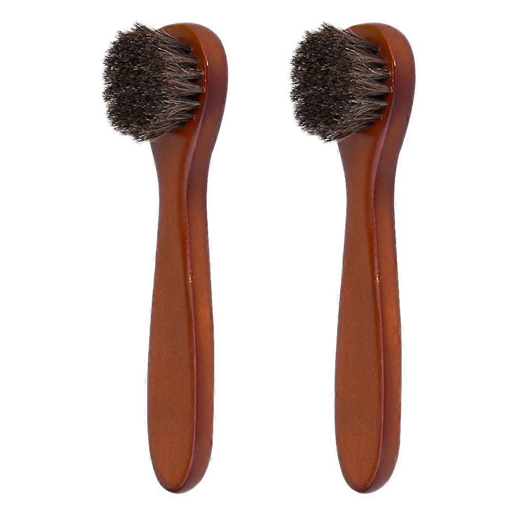 Washing Brush Multifunctional Bristle Brush 2Pcs for Polishing