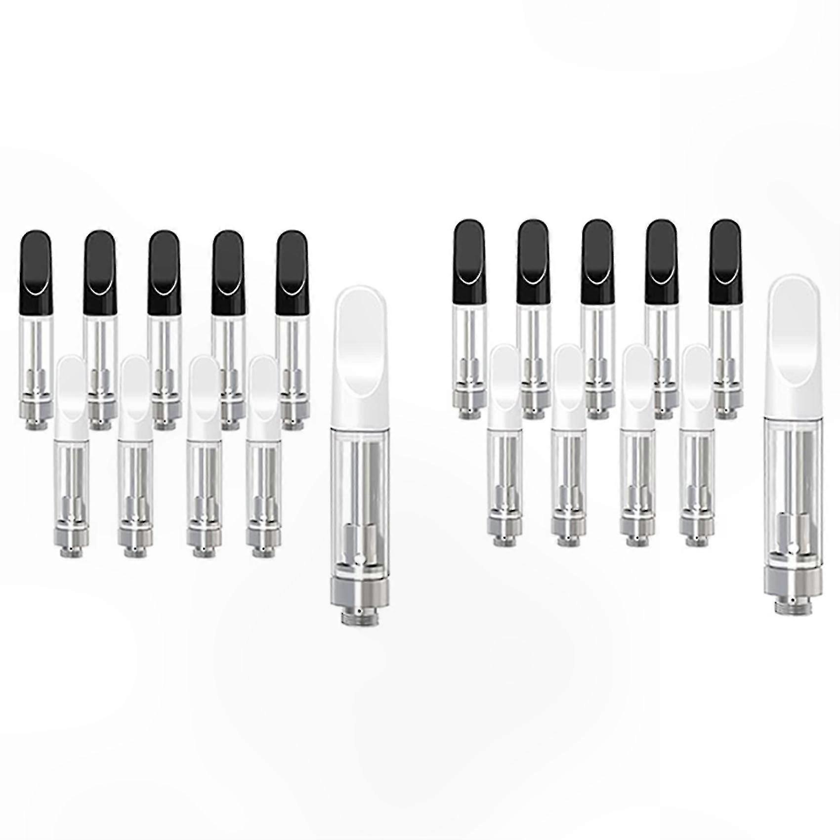 50 Pack Empty Storage Vials, 1.0ml Glass Ceramic, Easy to Fill
