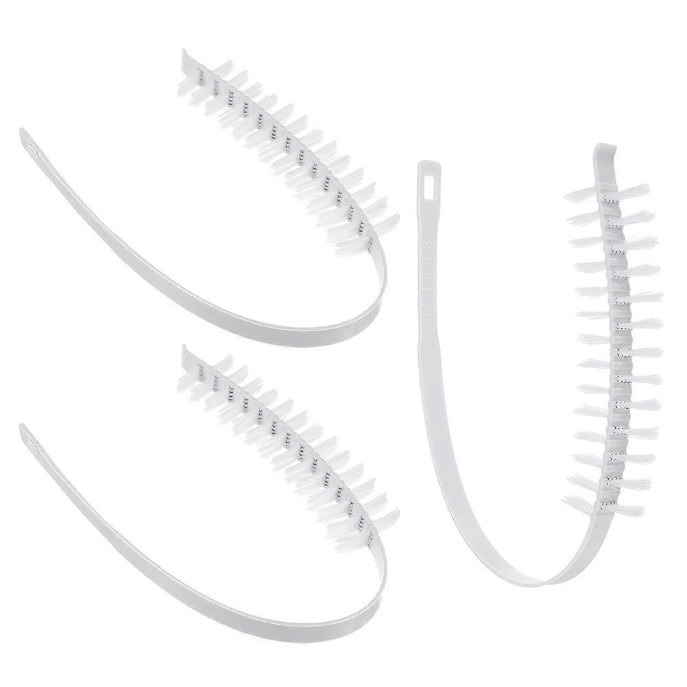 Long Handle Cleaning Brush Washer Machine Drum Washer Household Users Abs Material 3Pcs