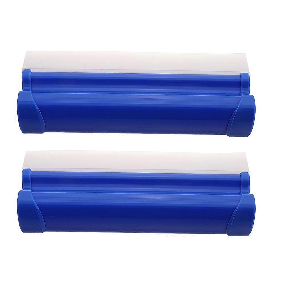 Window Squeegee for Car Cleaning with 4Pcs Durable Blue Car Glass Scrapers
