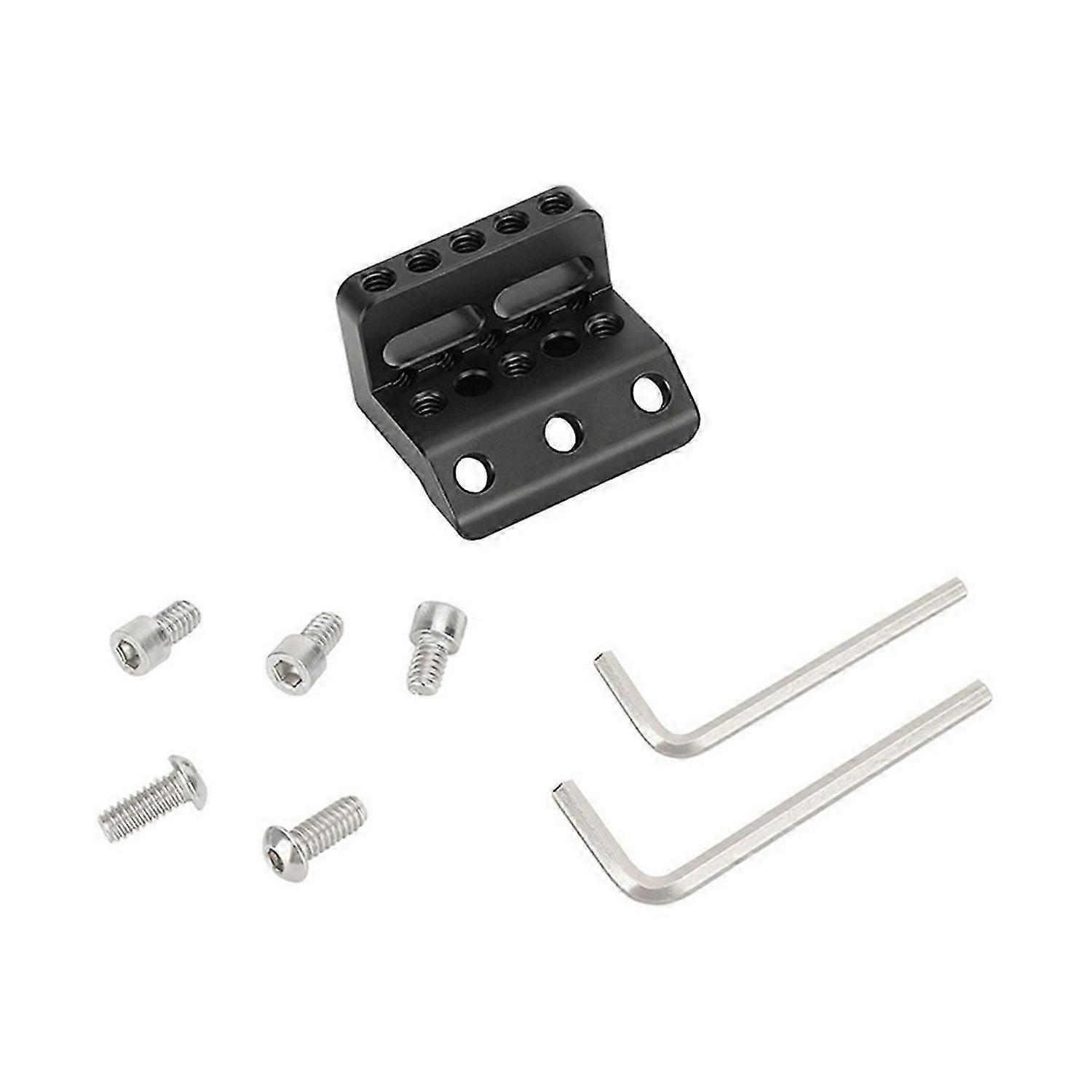 Ergonomic Shoulder Pad Mount with V-Wedge Mount 15mm Rod Clamp for -U14 Tripod Adapter for Shoulder